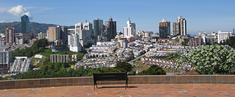 Manizales: a view from Los Yarumos