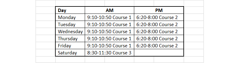 All work and no play? No, thanks